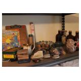 MISC lot Pottery and more