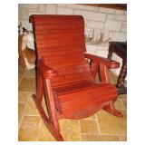 Wooden rocker