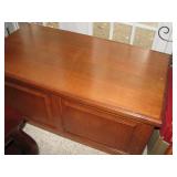 Wooden Blanket box