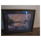 30" Framed print