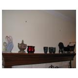 Misc mantle decor