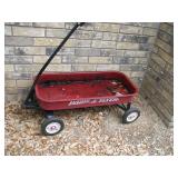 Metal Radio Flyer wagon