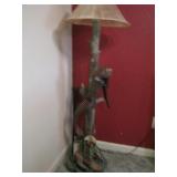 Western floor lamp
