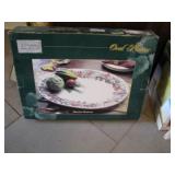 Oval platter