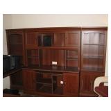 Beautiful desk and bookshelf