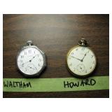 Waltham and Howard Pocket watches