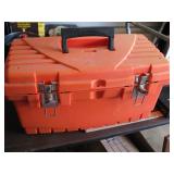 Large Orange Toolbox-good shape