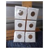 Misc lot of 6 Buffalo nickles