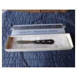 Pewter? Cheese knife