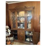Lighted Double door china cabinet
