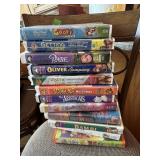 VHS childrens movies