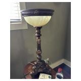 Lamp with globe