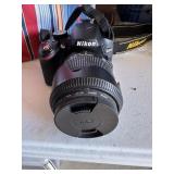 Nikon Camera D3200 w/lens
