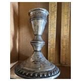 5" Sterling Silver weighted candleholder