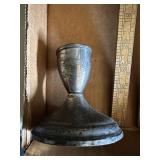 4" Sterling Silver weighted candleholder
