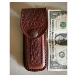 Leather CASE knife sheath