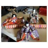 Vintage Japanese Hinamatsuri dools