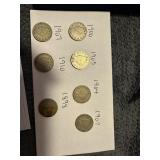 Misc lot of V Nickles