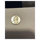 1964 Silver Washington quarter