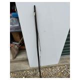 Primitive handcrafted Bow w/leather