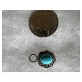 Silver ladies pendant