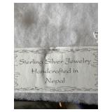 Following lots are Sterling silver by local artist