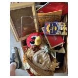 Box of misc collectibles