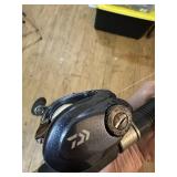 Fishing reel w/rod