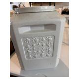 Large pet food storage container