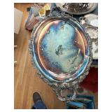 Large silverplated Platter