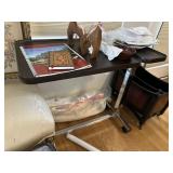 Rolling and adjustable table