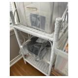 Wicker shelf