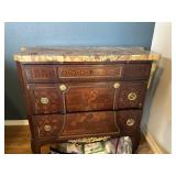 Marble top Chest of drawers