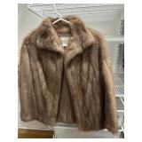 Ladies Swartz Big Spring Fur jacket