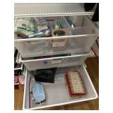 MIsc contents of Master bathroom cabinets