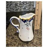 Glazed Creamer w/handle
