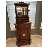 Antique-Mahogany Biedermeier? cabinet