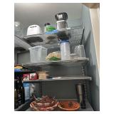 Misc contents of kitchen pantry