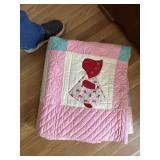 Handstitched quilt