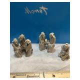 Monet Asian figurines