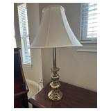 Brass base lamp