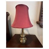 Brass base lamp