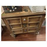 Wooden nightstand