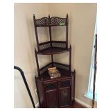 Wooden Corner shelf