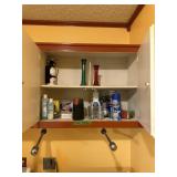 Misc laundry cabinet lot
