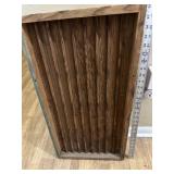 Wood tray