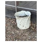 Large glazed planters
