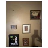 Misc framed pictures