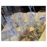 Misc Disney, collectible glasses