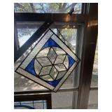 Framed Star stainglass